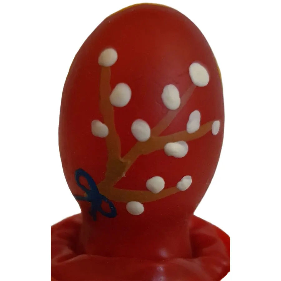 Condomerie - Handpainted Novelty preservativos Easter huevo rojo
