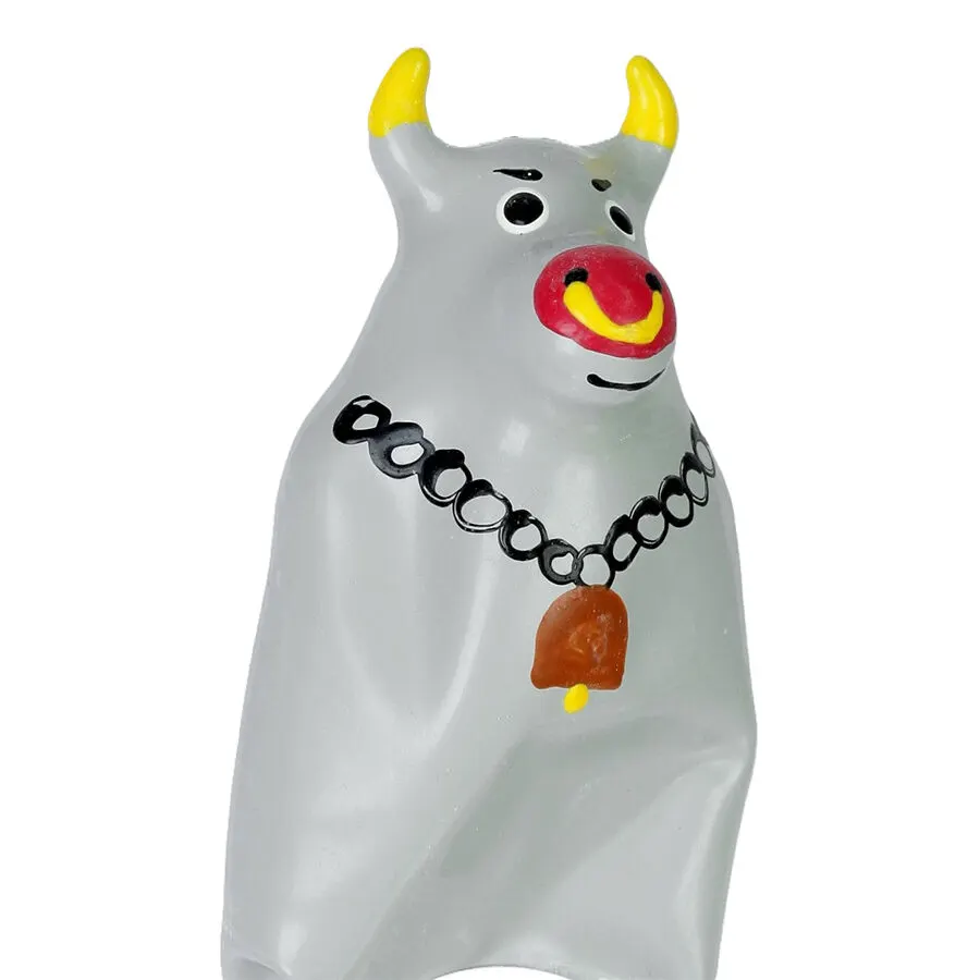 Condomerie - Handpainted Novelty preservativos Grey Bull Model Xl