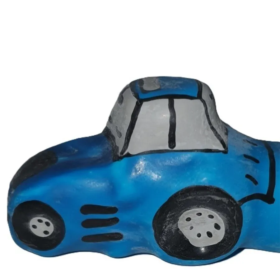 Condomerie - Handpainted Novelty preservativos Tractor azul Xl