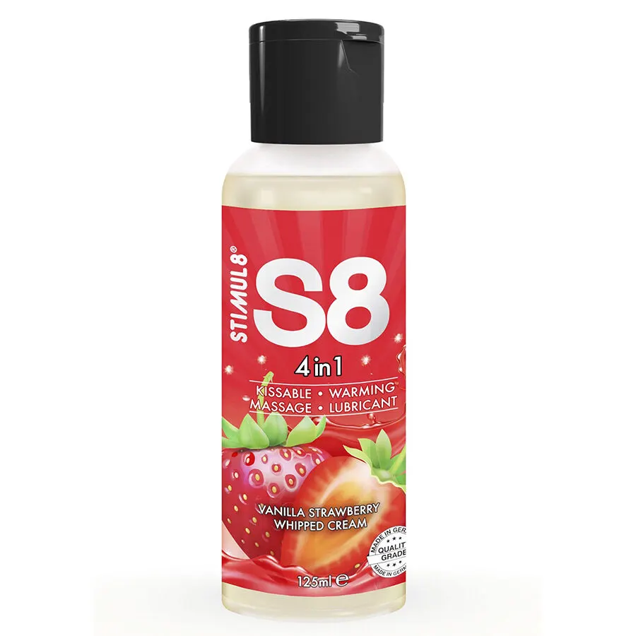 Stimul8 - S8 4 In 1 Strawberry Dessert lubricante 125 Ml
