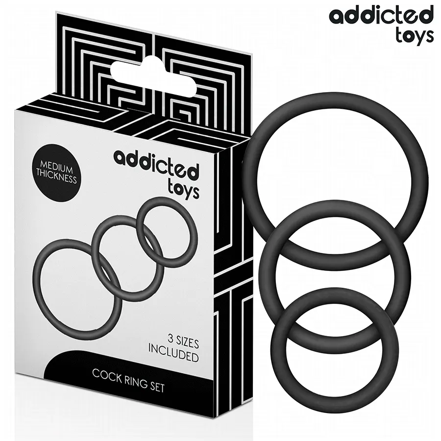Addicted Toys - Set Of silicona Rings Model 2