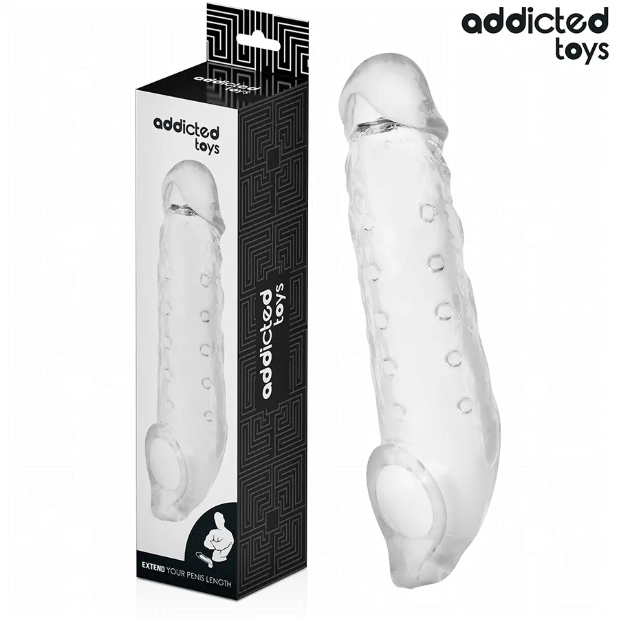 Addicted Toys - Transparente Penis Extenson Size S 23 Cm