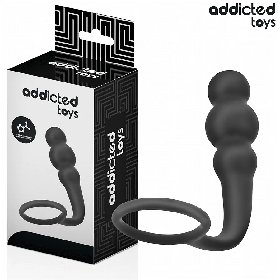 Addicted Toys - Plug anal With anillo silicona Model 1