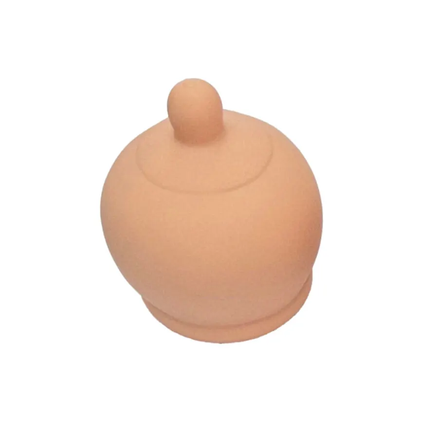 Diablo Picante - Color carne-Colored Breast-Shaped Stress Toy