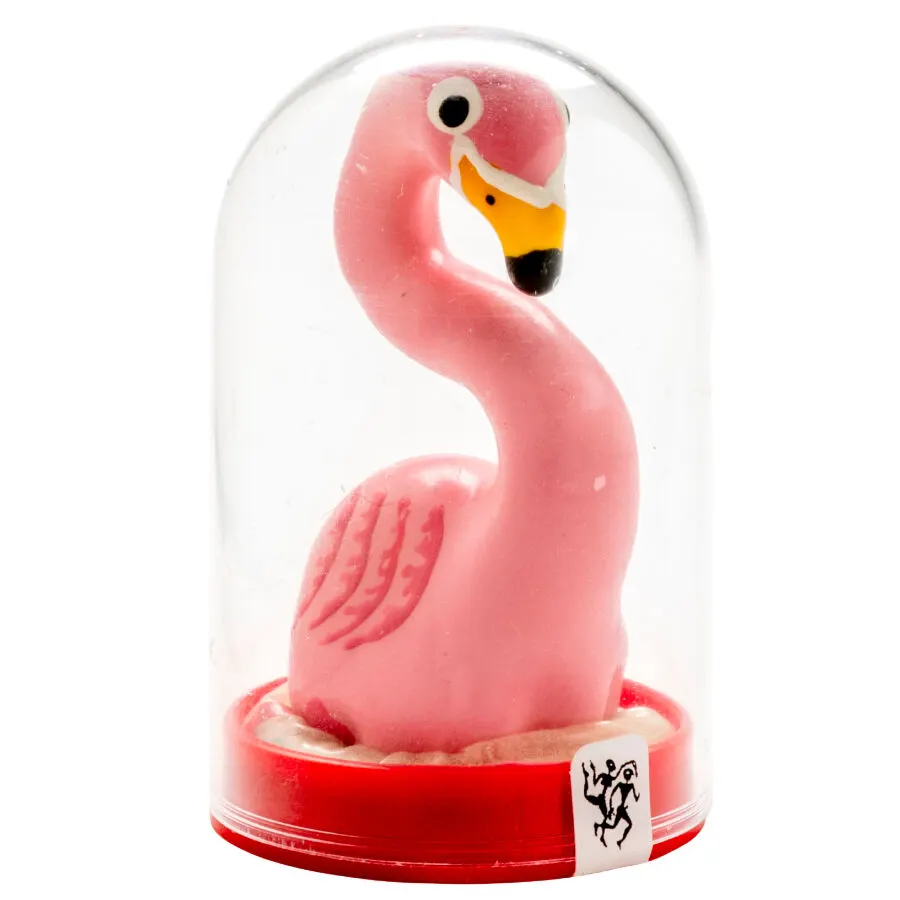 Condomerie - Handpainted Novelty preservativos Flamingo rosa