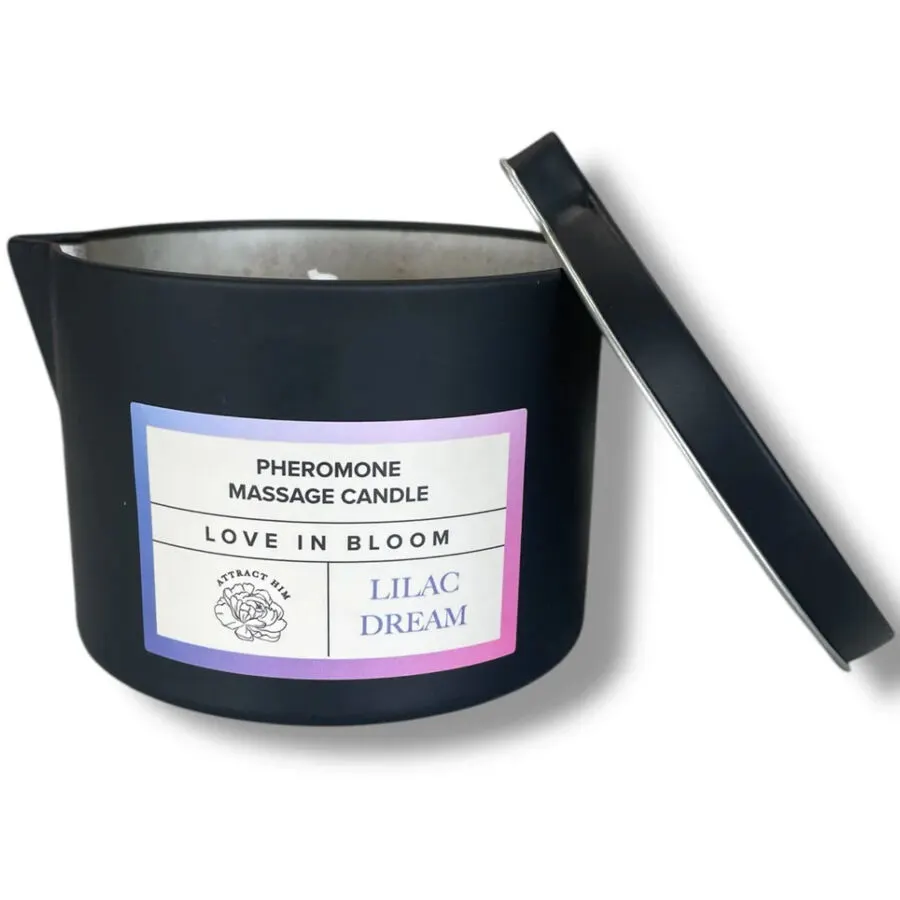 Eye Of Love - Bloom vela de masaje Indica Lilac Dream 150 Ml