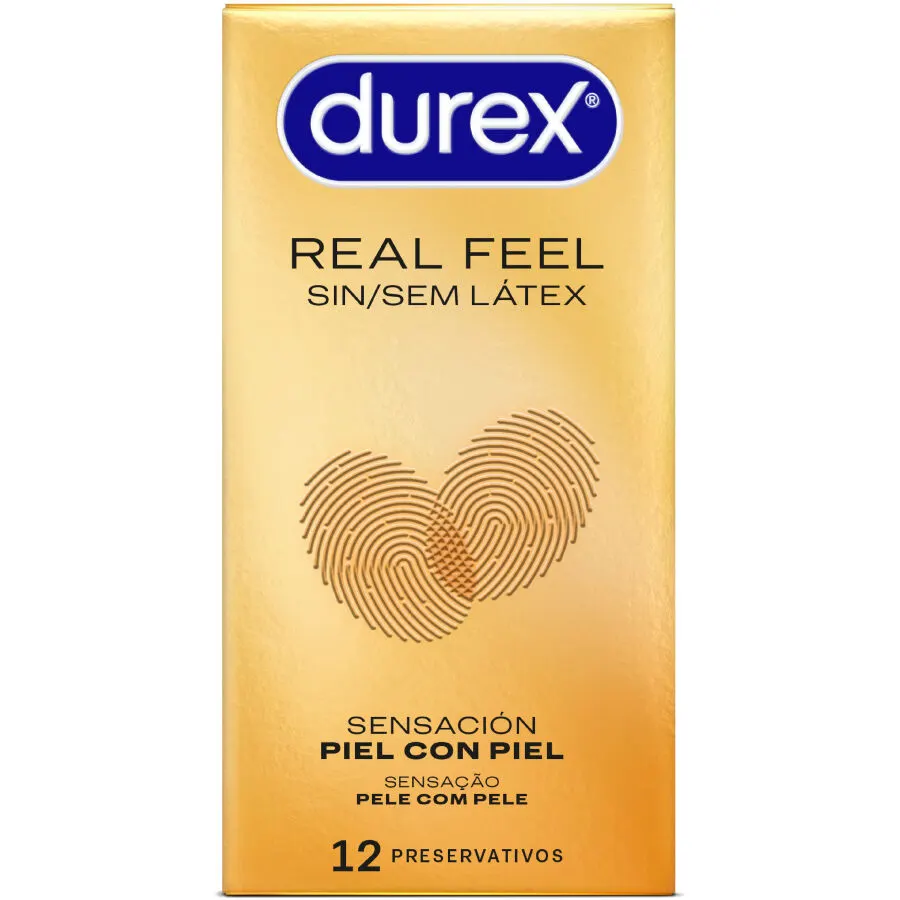 Durex - Real Feel preservativos Without Latex 12 Units