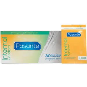 Pasante - Internal Female preservativos Box 30 Units