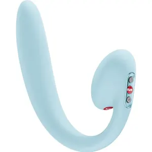 Fun Factory - Crescendo Insertable doble ondas de presión vibrador Ice azul