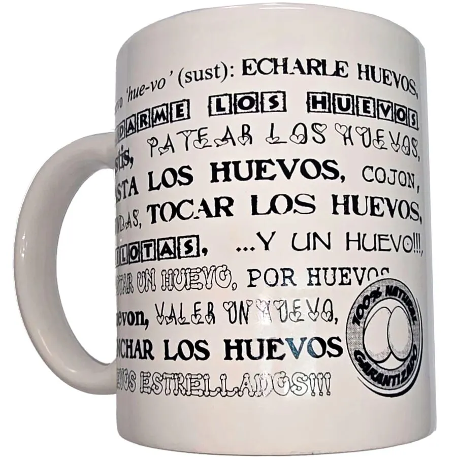 Diablo Picante - Blanco Mug With bolas Synonyms 370 Ml