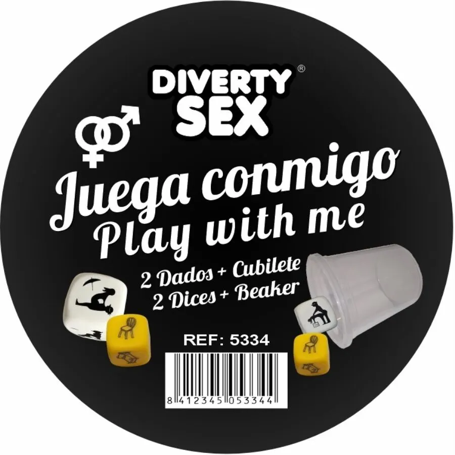 Diablo Picante - Dados juego Place + Hetero Positions With Cup