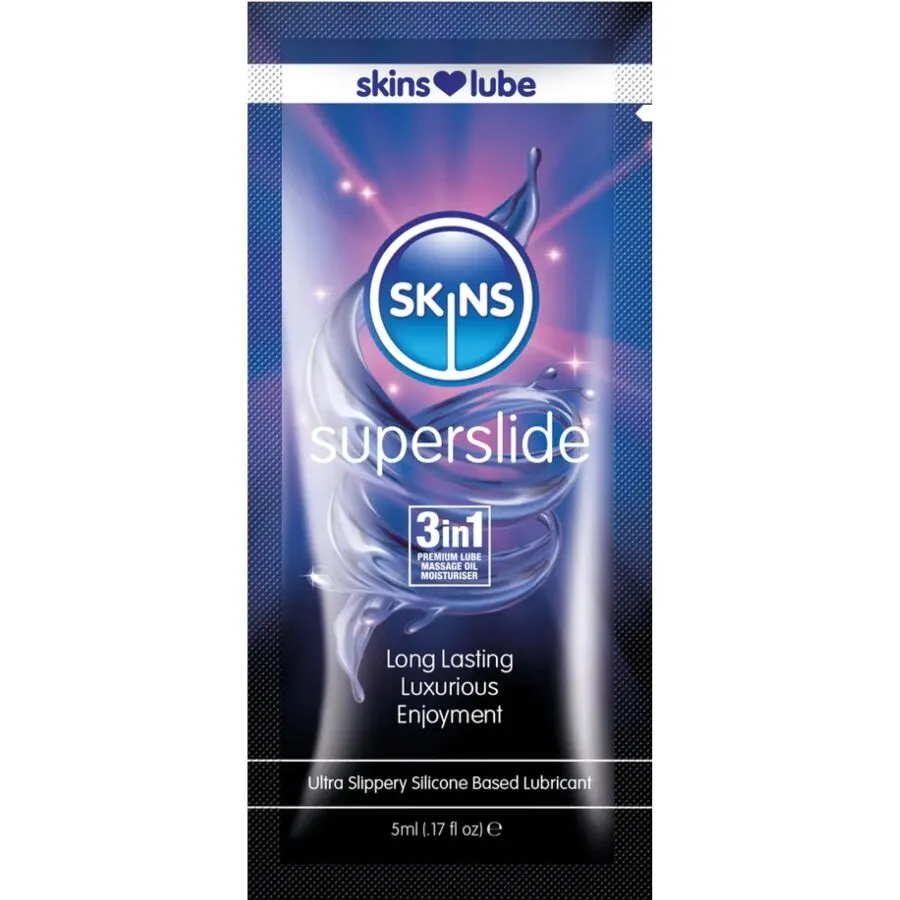 Skins - Superslide base silicona lubricante Single-Dose 5 Ml