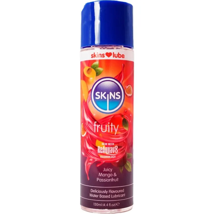 Skins - Fruity lubricante de base agua Mango & Passion Fruit 130 Ml