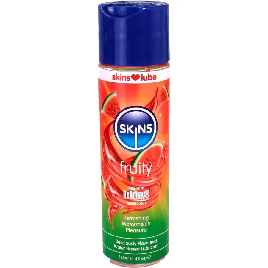 Skins - Fruity lubricante de base agua Watermelon 130 Ml