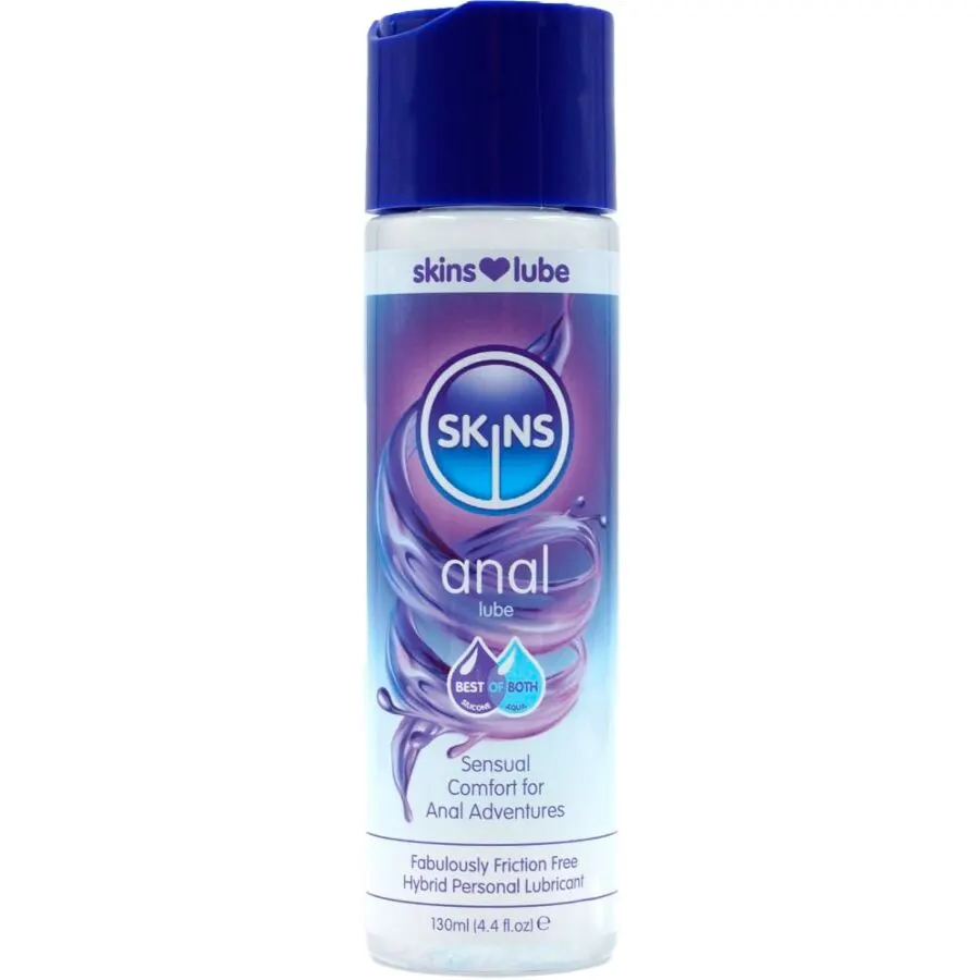 Skins - Anal Hybrid Water & base silicona lubricante 130 Ml