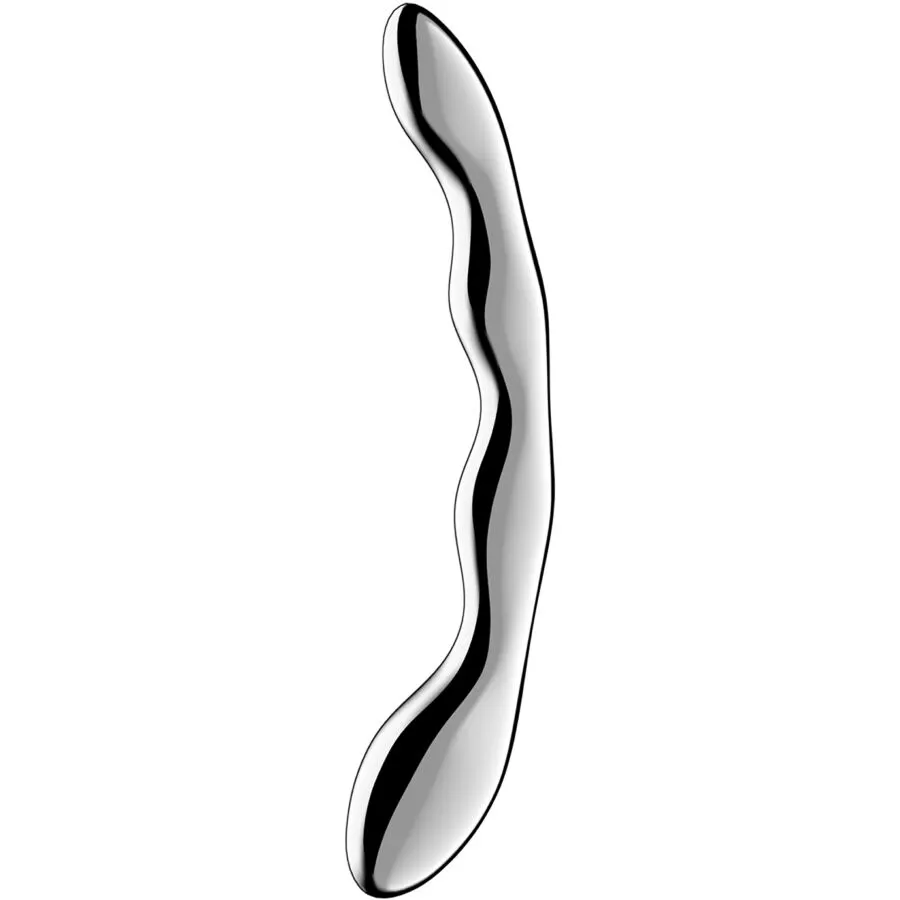 Satisfyer - Cosmic Crest 2 Stainless Steel doble-Ended dildo