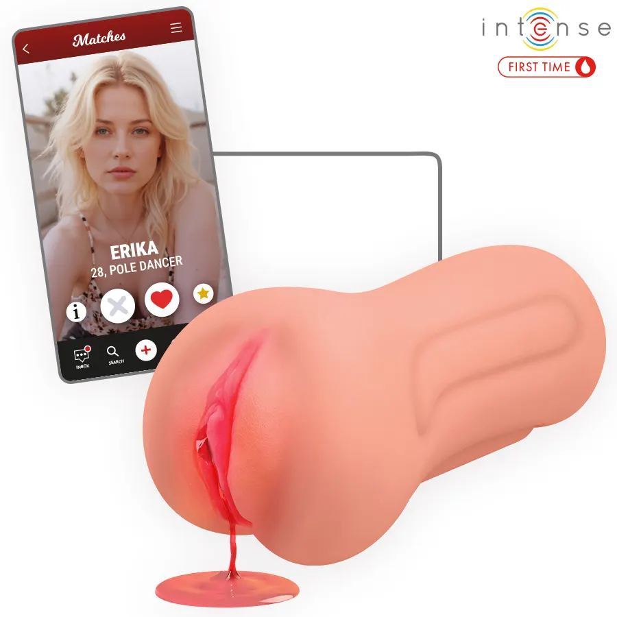 Intense First Time - Erika Virgin masturbador With Bleeding