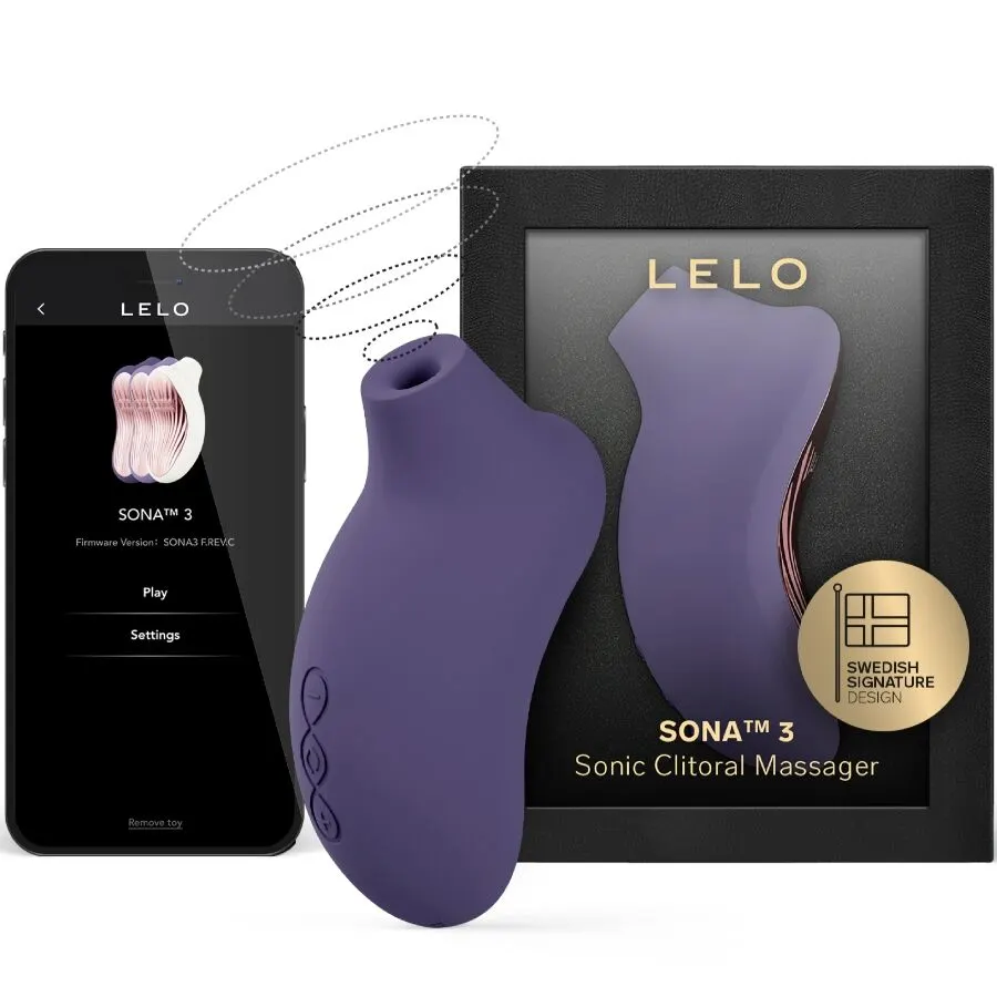 Lelo - Sona 3 Sonic Clitoral masajeador Cyber morado