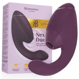 Womanizer - Duo Next Dual Clitoral & punto g Stimulator Dark morado