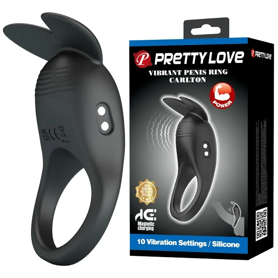 Pretty Love - Carlton anillo para el pene With Clitoral Stimulator