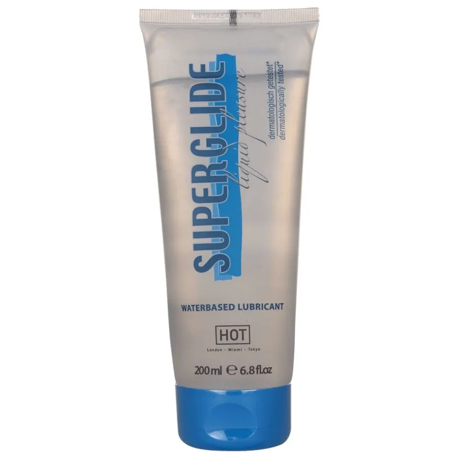 Hot - Superglide Liquid Pleasure Waterbased lubricante 200 Ml