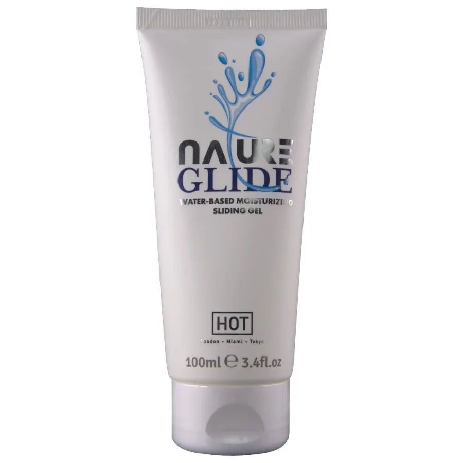 Hot - Nature Glide lubricante de base agua 100Ml