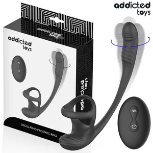 Addicted Toys - Plug anal con vibración And 360º Waving And Testicle Stimulator