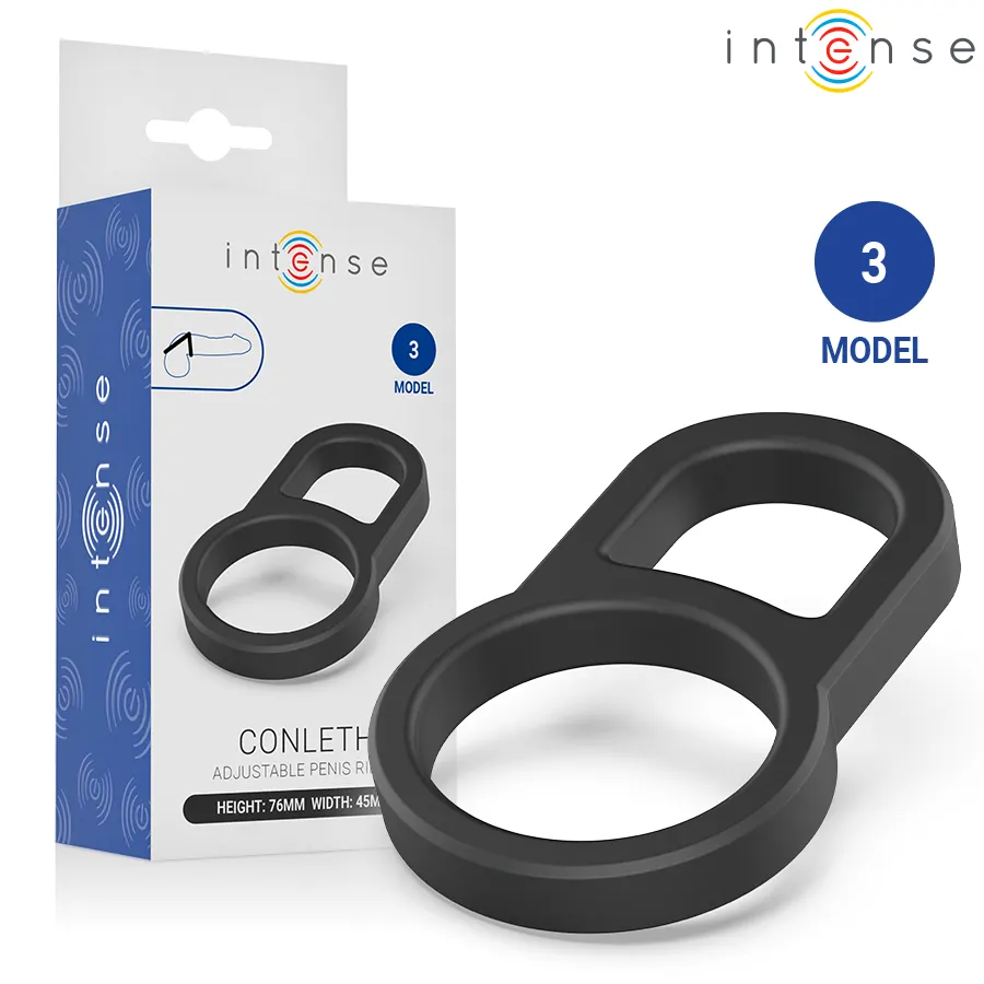 Intense - Conleth Adjustable doble anillo para el pene Model 3