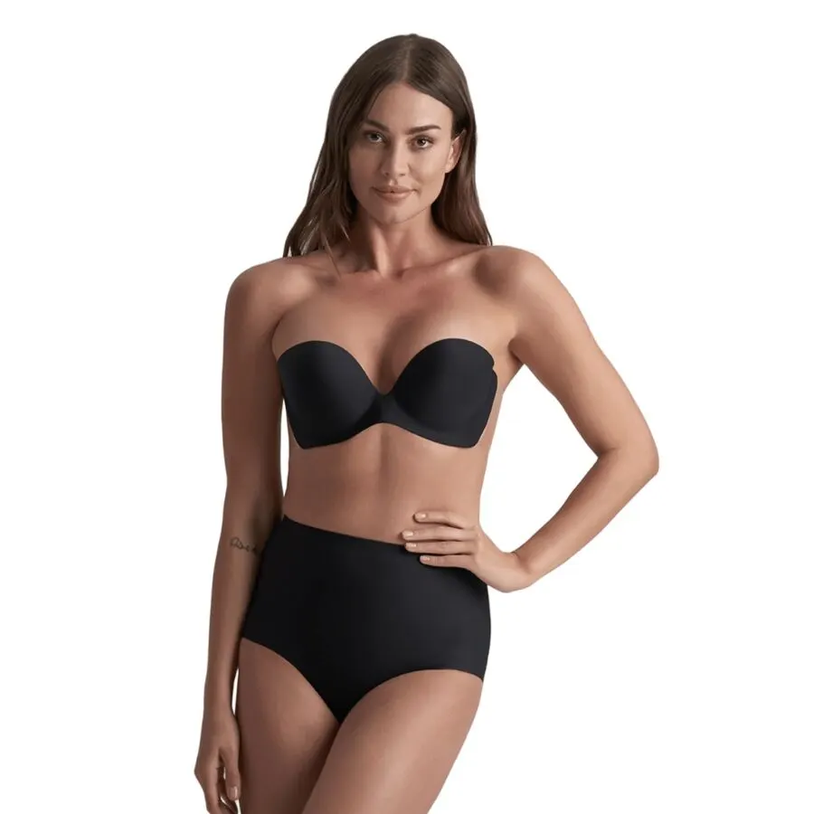 Bye-Bra - Diva sujetador Adhesive sujetador negro Cup C