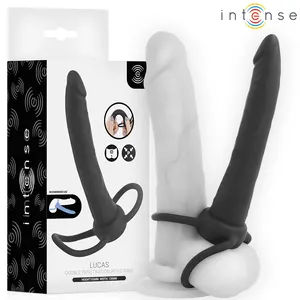 Intense- Lucas Anal dildo With Cock And Testicle anillo silicona