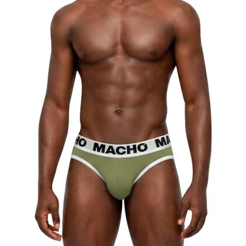 Macho - Mch013 Military verde Slip Xl