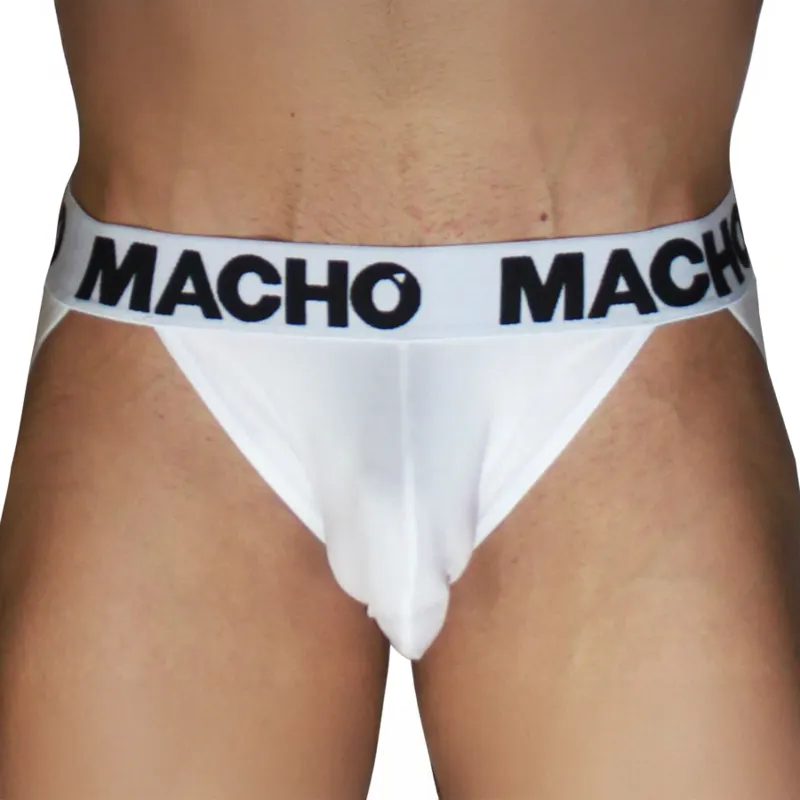 Macho - Mx29Bl Jock blanco + blanco Xl