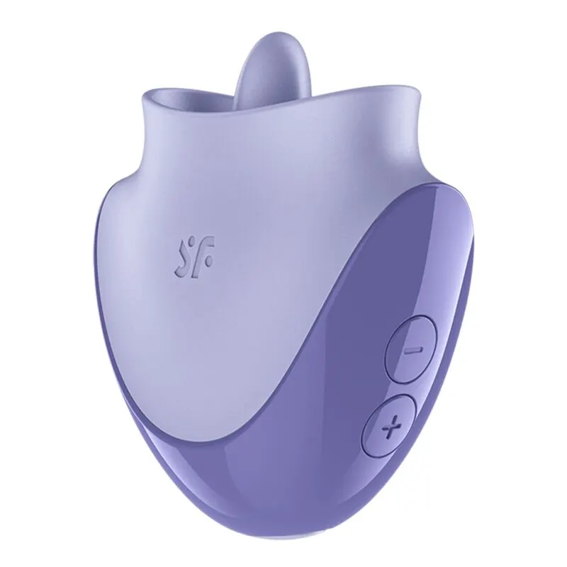 Satisfyer - Tongue Dancer Clitoral Stimulator con vibración And Pulsations Lilac