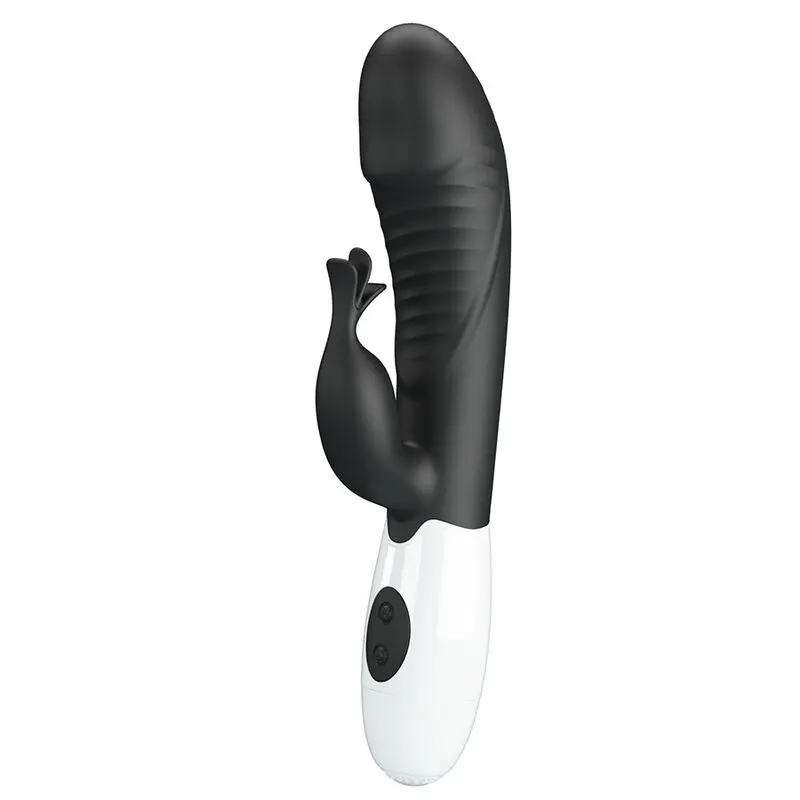 Pretty Love - Rasmussen 30 Function rabbit vibrador negro