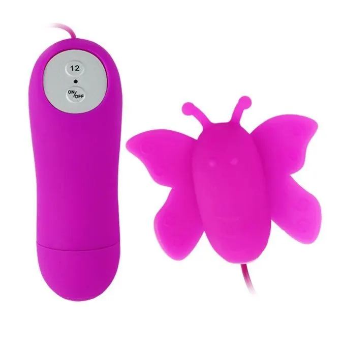 Baile - Love Eggs Butterfly Clitoris Stimulator 12 velocidades Lilac control remoto