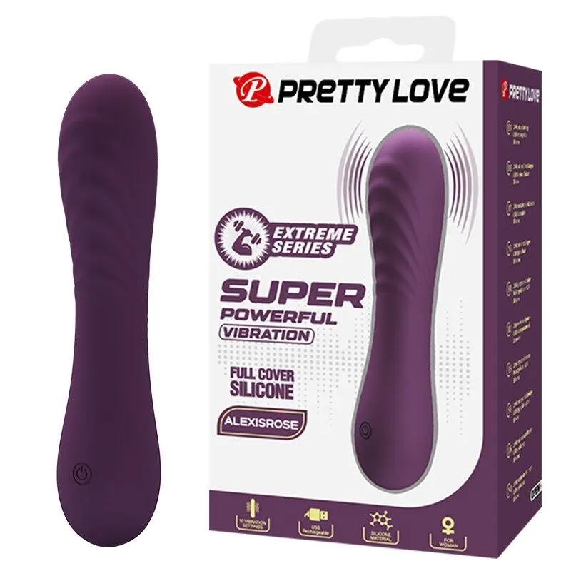 Pretty Love - Alexisrose recargable vibrador 10 Functions morado