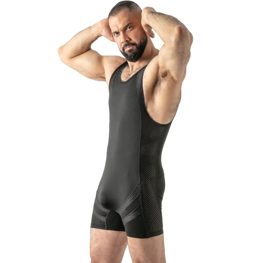 Locker Gear - Open Access Singlet negro S