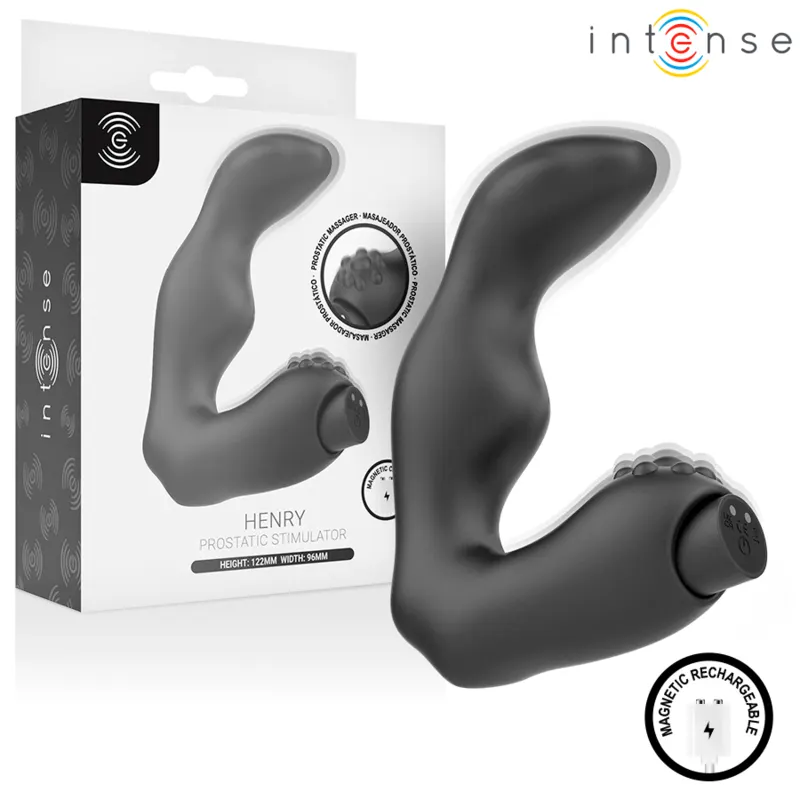 Intense - Henry USB recargable Prostate masajeador negro