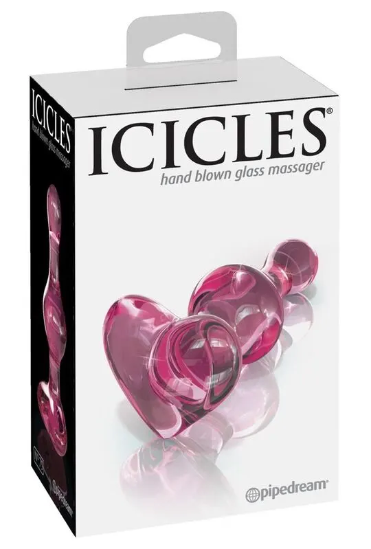 Icicles - N. 75 Glass dildo