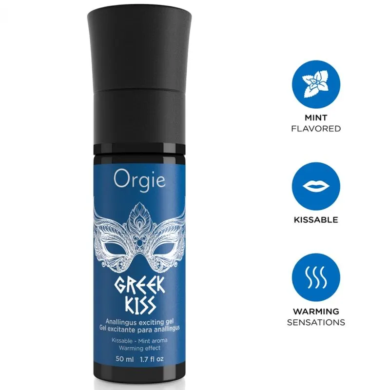 Orgie - Greek Kiss Anallingus estimulante gel Mint 50 Ml