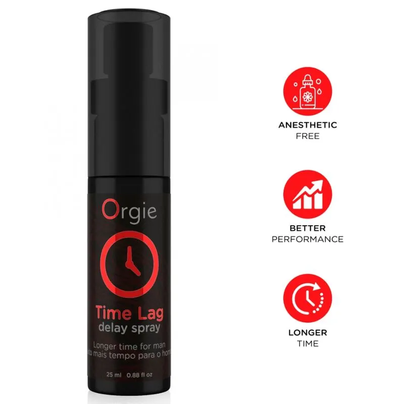 Orgie - Time Lag retardante Spray Anesthetic Free 25 Ml