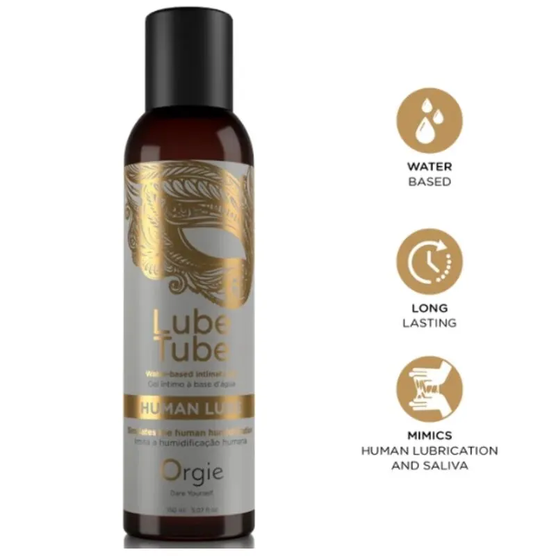 Orgie - Lube Tube Human Lube Water-Based Intimate gel 150 Ml