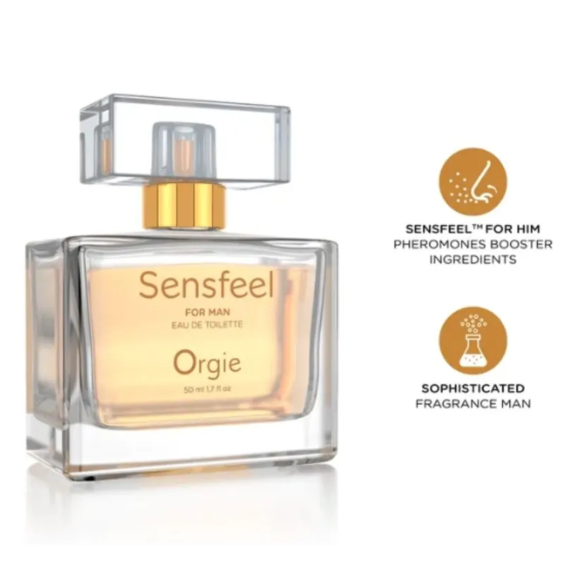 Orgie - Sensfeel For Man feromonas Booster Eau De Toilette 50 Ml