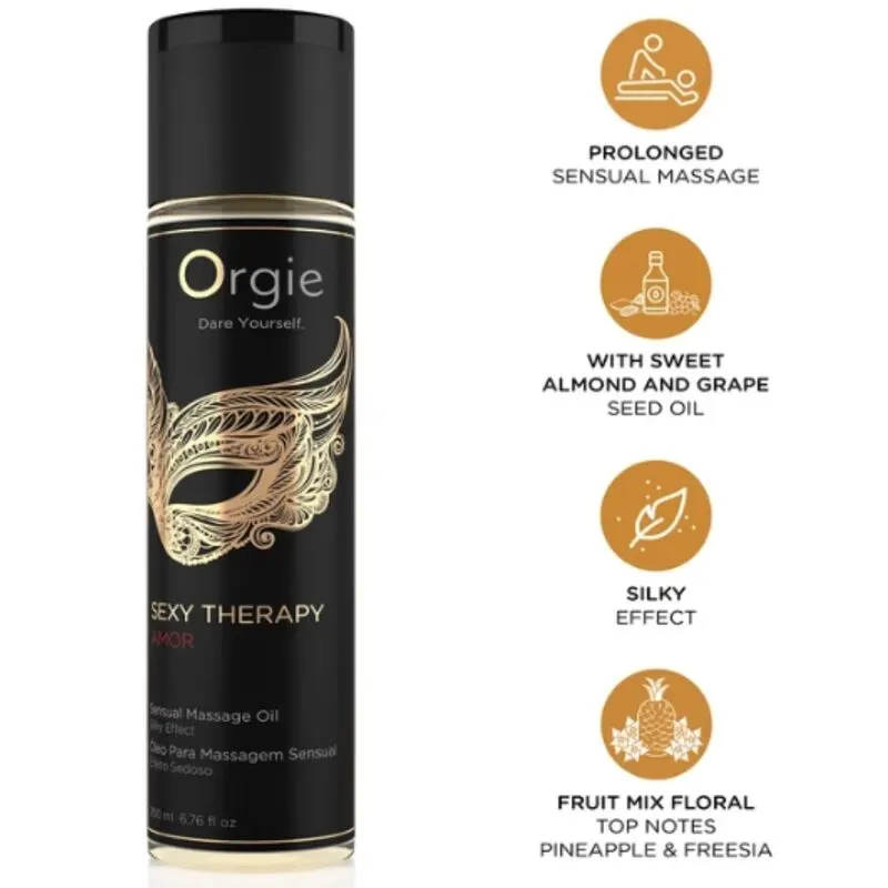 Orgie - Sexy Therapy Amor Sensual aceite de masaje 200 Ml