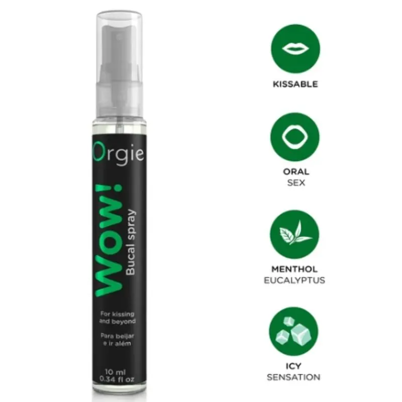Orgie - Wow! Menthol And Eucalyptus Buccal Spray 10 Ml