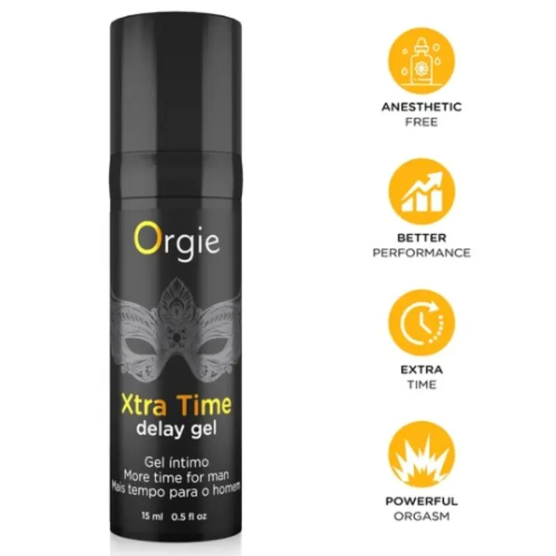 Orgie - Xtra Time retardante gel Anesthetic Free 15 Ml