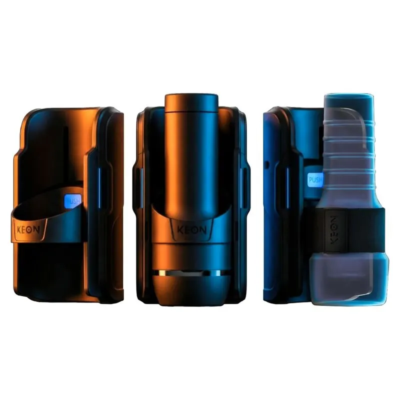 Kiiroo - Keon 2 Combo Interactive Automatic masturbador With Feel Stroker negro/azul