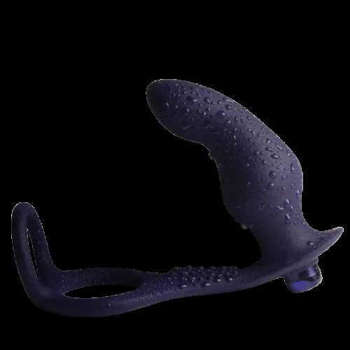 Rocks-Off - Nova Zenturian vibrador Prostate plug With Rings 16 modos Dark azul