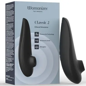 Womanizer - Classic 2 succión Clitoral Stimulator 10 Intensity Levels negro