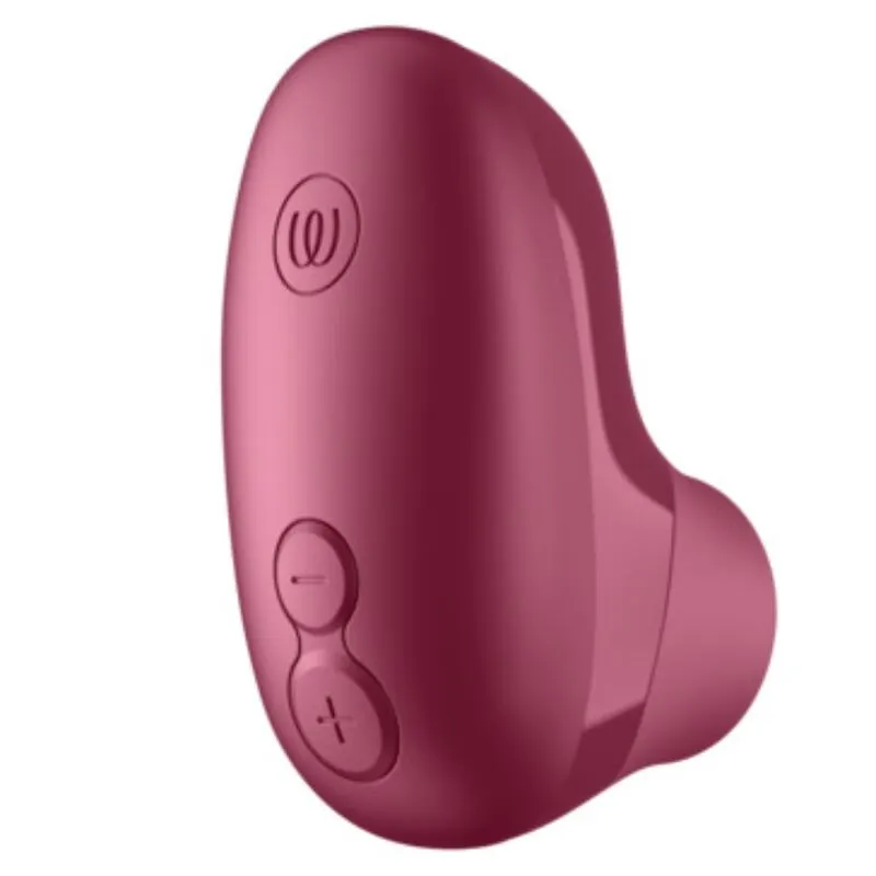 Womanizer - Snap succión Clitoral Stimulator 6 Intensity Levels Crushed Berry